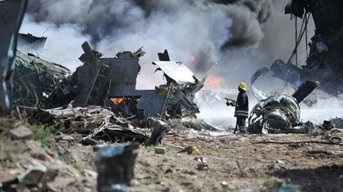В Нижнем Саянтуе вновь горит мусорный полигон