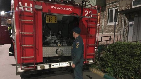 Житель Тульской области пострадал при тушении пожара