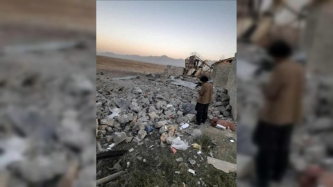 Талибы камня на камне не оставили от блокпоста на юге Афганистана