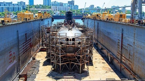 Ремонт подводной лодки Тихоокеанского флота завершен в Приморье