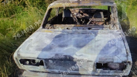 В Ярославле мужчина угнал автомобиль и сжег его в лесу, чтобы скрыть следы