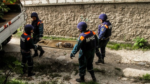 В Севастополе обезвредили авиабомбу, найденную в толще скалы у жилого дома