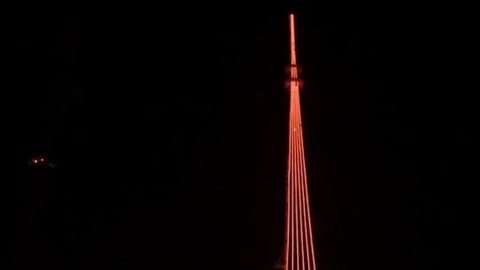 Тульская телевышка окрасится в багровый цвет