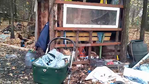 Мальчика из лесной хижины забрали в детский дом