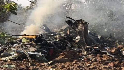 Военные погибли в результате крушения самолета в Ираке