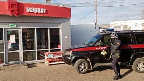В Улан-Удэ росгвардейцы задержали подозреваемого в разбойном нападении на АЗС