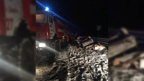 Три человека погибли на заснеженной дороге в Белгородской области