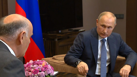Президент Абхазии попросил у Владимира Путина газ