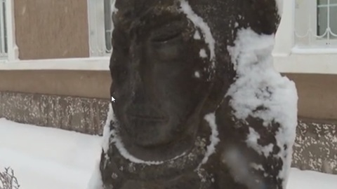 На Дону школьники нашли на дне ручья древнюю половецкую статую