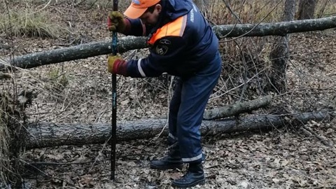 В Пензе нашли тело мужчины, вмерзшее в лед