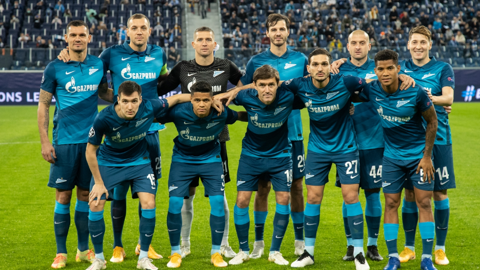 "Зенит" проведет матч 5-го тура группового этапа Лиги чемпионов против "Брюгге"