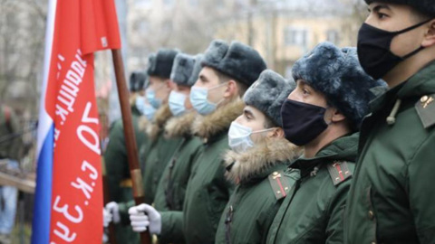 Парад в честь 100-летия вологжанина провели в Санкт-Петербурге