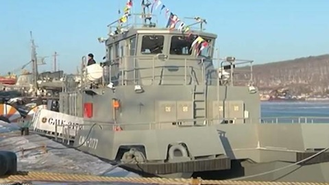 До острова Русский пустили дополнительно 4 десантных катера ТОФ