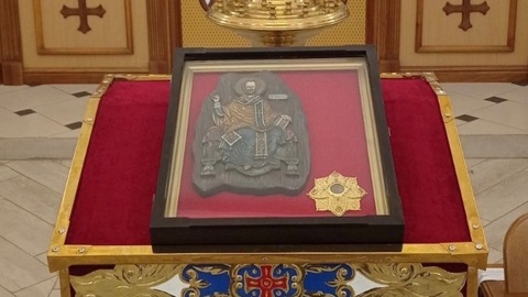 В Самару привезли мощи Николая Чудотворца