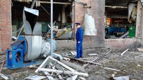 Прокуратура начала проверку по факту взрыва на фабрике в Борисоглебске