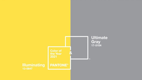 Pantone назвал два главных цвета 2021 года