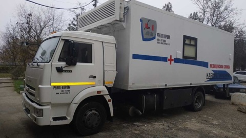 В Крыму появились передвижные медицинские комплексы