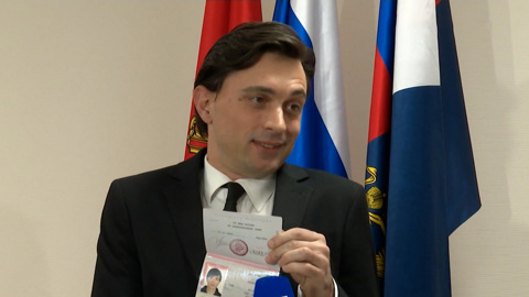 Итальянский волонтер Валерио Дзанетти получил российский паспорт
