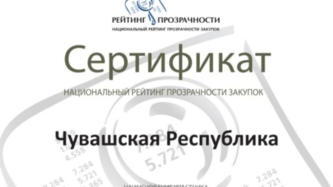 Чувашия в лидерах "Национального рейтинга прозрачности закупок 2020"