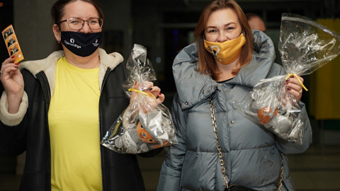 Болельщики Ростова устроили "мишкопад" после матча с Уфой