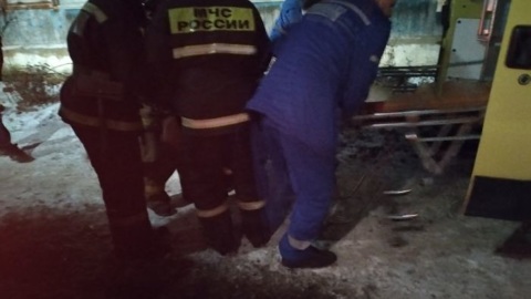 На пожаре в Коврове спасли пожилую женщину