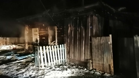 Трое детей погибли при пожаре в Тюменской области