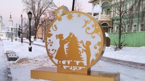 Новые фотозоны установят к новогодним праздникам в Вологде