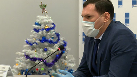 Ковидные госпитали Волгоградской области не испытывают дефицита мест
