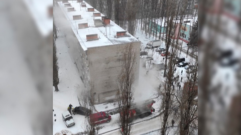 Пожар в воронежской пятиэтажке ликвидирован