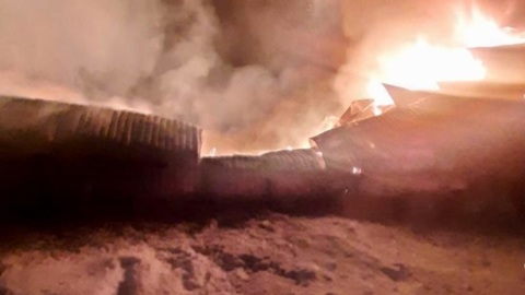 В Коноше выясняют причины крупного пожара