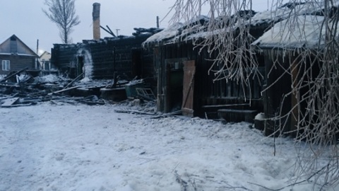 В поселке Лесном Тверской области при пожаре погиб мужчина