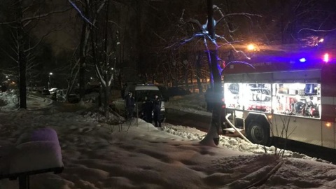 В Кольчугине женщина погибла, выпрыгнув с ребенком из горящей квартиры