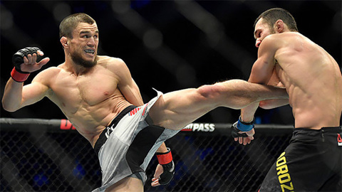 ММА. Умар Нурмагомедов с победы дебютировал в лиге UFC