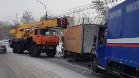 В Томске произошло массовое ДТП