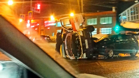 В Самаре произошло очередное ДТП со скорой