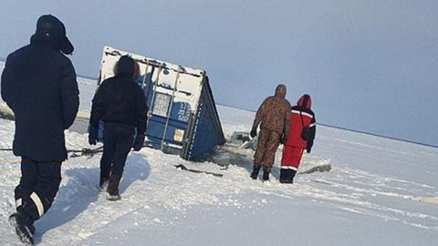 К поискам пропавшего на Зейском водохранилище водителя фуры привлекут авиацию