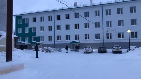 После ночного пожара поликлиника Тарко-Сале не принимает пациентов