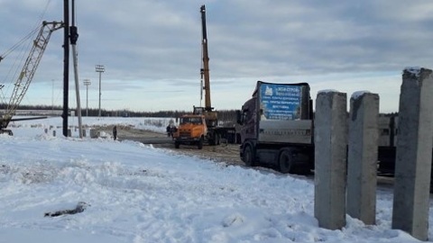 В Калуге началось строительство крытого футбольного манежа