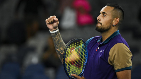 Кирьос за 3,5 часа переиграл Умбера во втором круге Australian Open