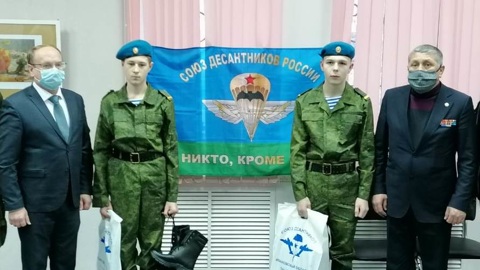 В Иванове появился первый десантный отряд для школьников
