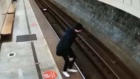 Молодой человек погиб под колесами поезда в московском метро