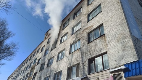 Пять человек спасены из задымленного общежития в Орле