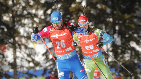 Россияне взяли первую медаль на чемпионате мира по биатлону