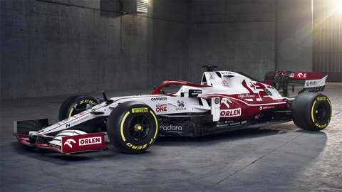 Формула-1. Команда Alfa Romeo показала болид к сезону-2021