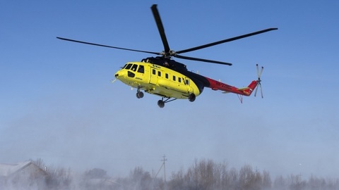 На Ямале вертолет совершил вынужденную посадку