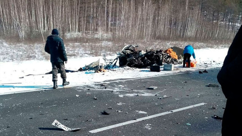 ДТП на амурской трассе: трое погибших, от машины осталась груда металла