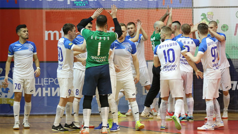 Мини-футбол. "Динамо-Самара" отобрала очки у чемпионов страны