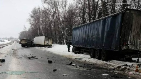 Во Владимирской области произошло смертельное ДТП с участием двух фур