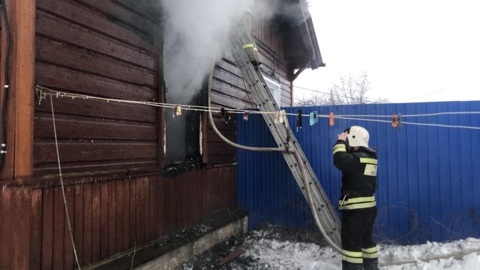 При пожаре во Владимирской области погибла 49-летняя женщина