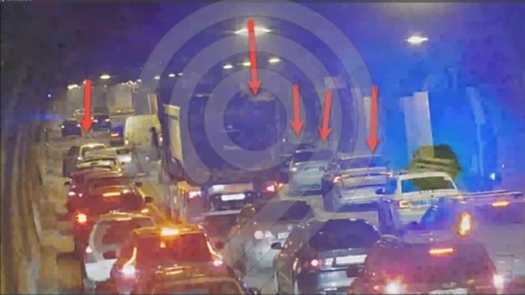 Движение в Лефортовском тоннеле после ДТП восстановлено